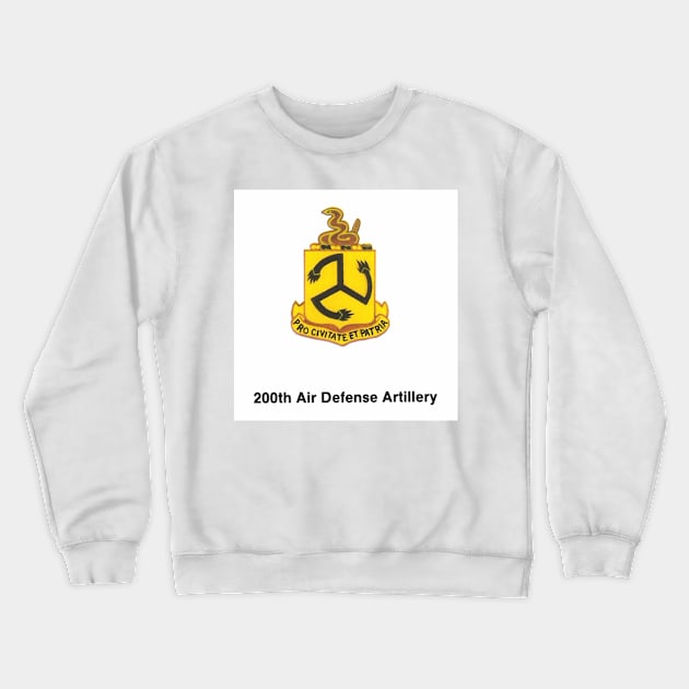 200th Air Defense Artillery Crewneck Sweatshirt by Limb Store